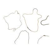 Vintage Assorted Gold Tone Chain Necklaces - Lot of 9, Various Styles Vintage Assorted Gold Tone Chain Necklaces - Lot of 9, Various Styles