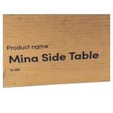 Nathan James Mina Side Table - New In Box (NIB) - Modern Industrial Design Nathan James Mina Side Table - New In Box (NIB) - Modern Industrial Design