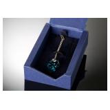 Swarovski Mesmerizing Blue Crystal Heart Pendant Necklace - 20in Chain, 5.2g Swarovski Mesmerizing Blue Crystal Heart Pendant Necklace - 20in Chain, 5.2g