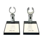 Vintage DM-162 Dynamic Microphone Stands Desk Mount Pair - Lot of 2 Vintage DM-162 Dynamic Microphone Stands Desk Mount Pair - Lot of 2