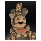 Jemez Pueblo Storyteller Pottery Doll by Ellen Toya - Large 11' Art Figure