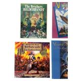 Signed Tim & Rita Hildebrandt, Greg Hildebrandt Fantasy Art Lot (4) Calendars Books Tolkien
