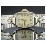 Vintage Hamilton 14K Gold Filled Ladies Cocktail Watch, 17 Jewel, Cal. 721