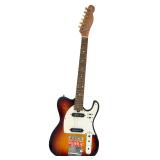 Vintage 1970s Teisco Kawai Telecaster Style Electric Guitar Sunburst Japan AS-IS