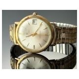 Vintage 1960s Hamilton Accumatic 10K RGP Automatic Date Watch - Speidel Band