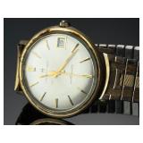 Vintage 1960s Hamilton Accumatic 10K RGP Automatic Date Watch - Speidel Band