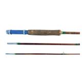 Montague Rapidan 3-Piece Genuine Tonkin Bamboo Fly Fishing Rod, 8.5 Ft