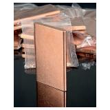 20x Half Pound .999 Fine Copper Bullion Bars Lot, Investment Grade USA