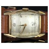 Vintage 1952 Bulova 10K Rolled Gold Plate 10BT 17J Art Deco Watch L2