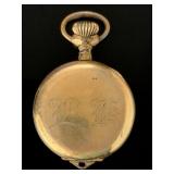 Antique Trenton Model 1 Grade 100 Size 0s Pocket Watch 7 Jewel 1900s