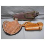Three Holsters: Bianchi, Galco, Unknown