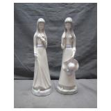 Porcelain Lady Figurines