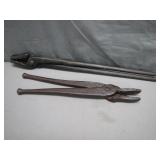 Two Vintage Iron Tools