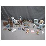 Decorative Wooden Houses and Ornaments