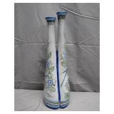 Ken Edwards Double-Spouted Folk Art Vase