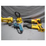 Power Tools: DeWalt and Makita