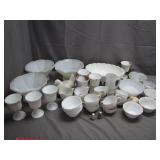 White Milk Glass Items