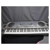 Casio Keyboard With Accessories
