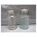 Atlas E-Z Seal Glass Jars with Wire Clamps