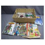 Comic Books in Basket