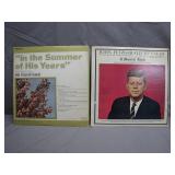 JFK Tribute Vinyl Records Set