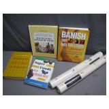 Lot: Books and Wallpaper Rolls