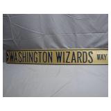 Washington Wizards Street Sign