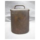 Rustic Iron Cow Bell With Handle