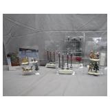 Christmas Village Accessories Lot