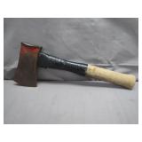 Rustic Hatchet with Well-Worn Handle