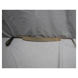 Rustic Iron and Wood Drawknife Tool