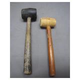 Vintage-Style Rubber Mallets