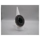 German Silver Ring, Size 7.5
