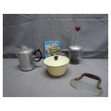 Eclectic Kitchenware and Cocktail Book Combo