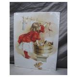 Mary Humphrey Print of Young Girl