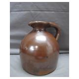Handcrafted Stoneware Jug With Handle
