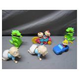 1990s Rugrats Toy Figures Set ï¿½ 6 Pieces