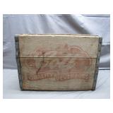 Cott Quality Beverages Wooden Crate