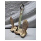 Rustic Anchor With Copper Handle