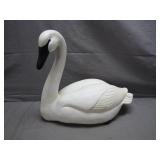 Large Swan Figurine with Graceful Profile
