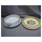 Porcelain Bowls, Hand-Decorated And Illustrated