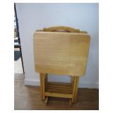 Folding Tray Tables With Stand