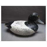 Hand-Painted Wooden Duck Decoy