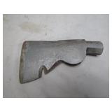 Forged Iron Axe Head with Unique Design