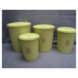 Iconic Tupperware 4-Piece Canister Set