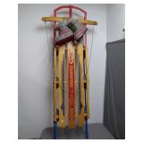 Paris Champion Fastback Wooden Sled