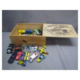 Whisky Crate Full Of Die-Cast Cars