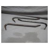 Three Iron Pry Bars