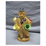 Figurine Decanter with Shot Glass Set