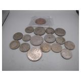 Assorted Foreign Coins